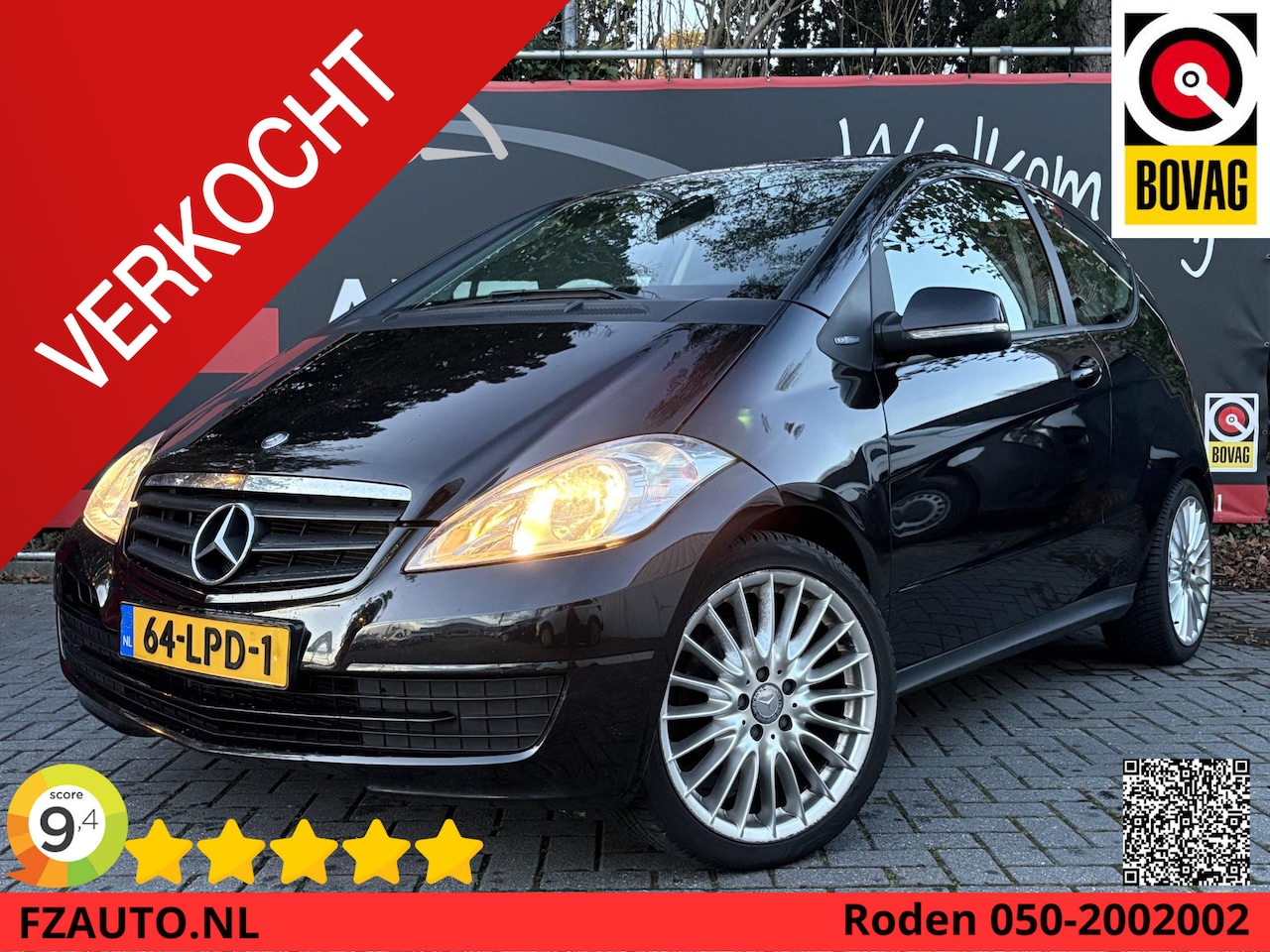 Mercedes-Benz A-klasse - 160 BlueEFFICIENCY Business Class - Airconditioning - Trekhaak - Cruise Control - AutoWereld.nl
