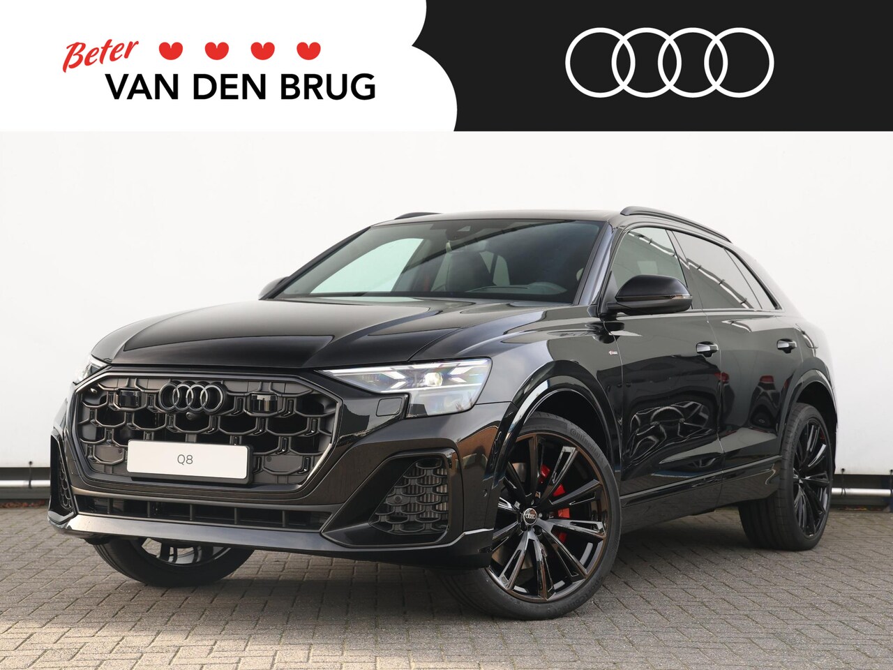 Audi Q8 - Pro Line S Competition 60 TFSI e 360 kW / 490 PK | Vierwielsturing | Trekhaak | Assistenti - AutoWereld.nl