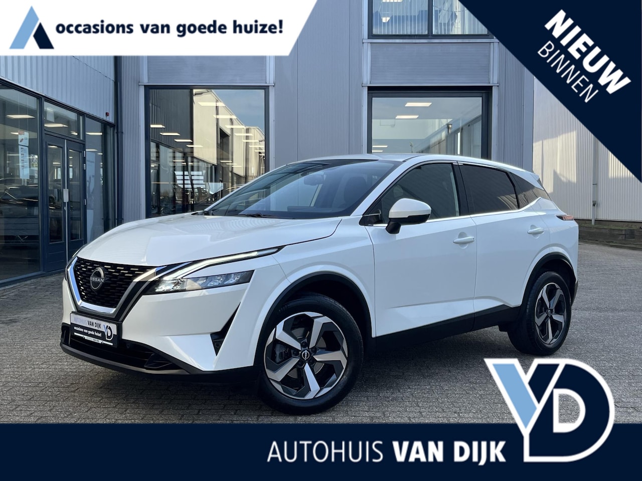 Nissan Qashqai - 1.3 MHEV Xtronic N-Connecta | Carplay/Navi/360°/18-inch/Blind Spot - AutoWereld.nl