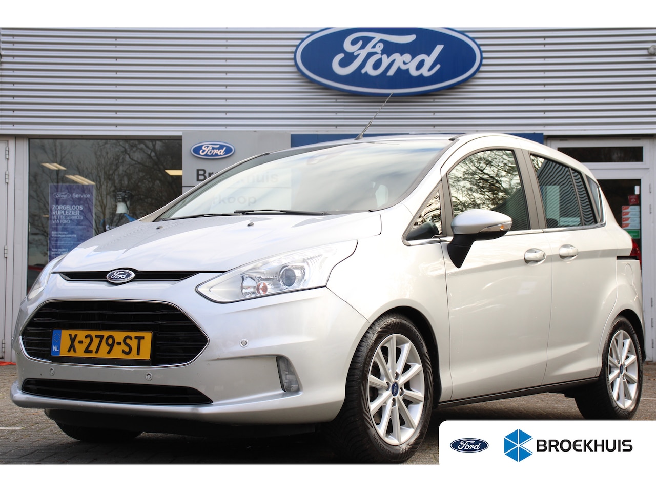 Ford B-Max - 1.0EB TITANIUM | DEALER OH! | PANODAK | ALL-SEASON | NAVI | CLIMA | PARK SENS V+A | LMV | - AutoWereld.nl