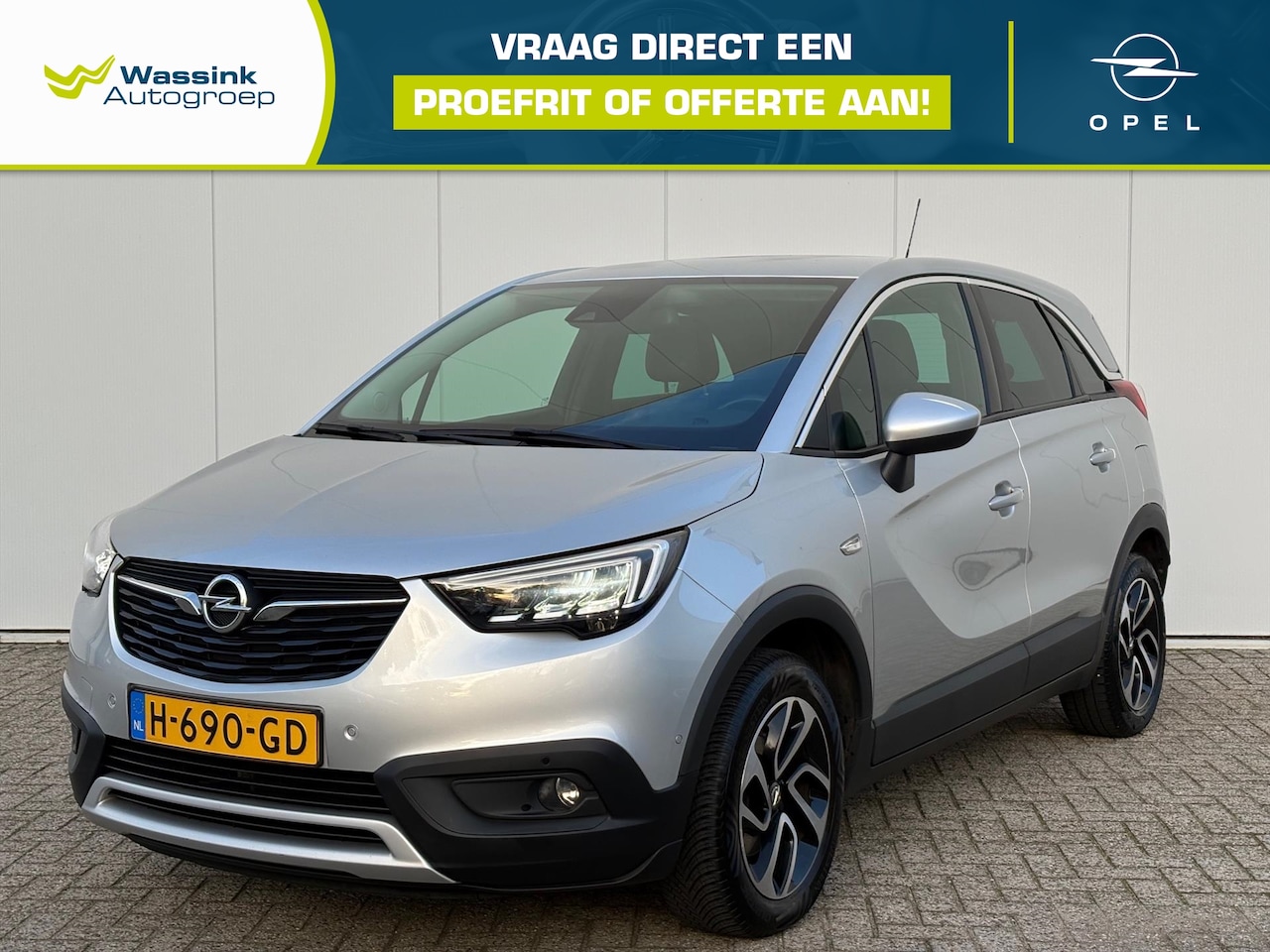 Opel Crossland X - 1.2 Turbo 110pk Automaat Innovation | Stoel- en Stuurverwarming | Cruise Control | Camera - AutoWereld.nl