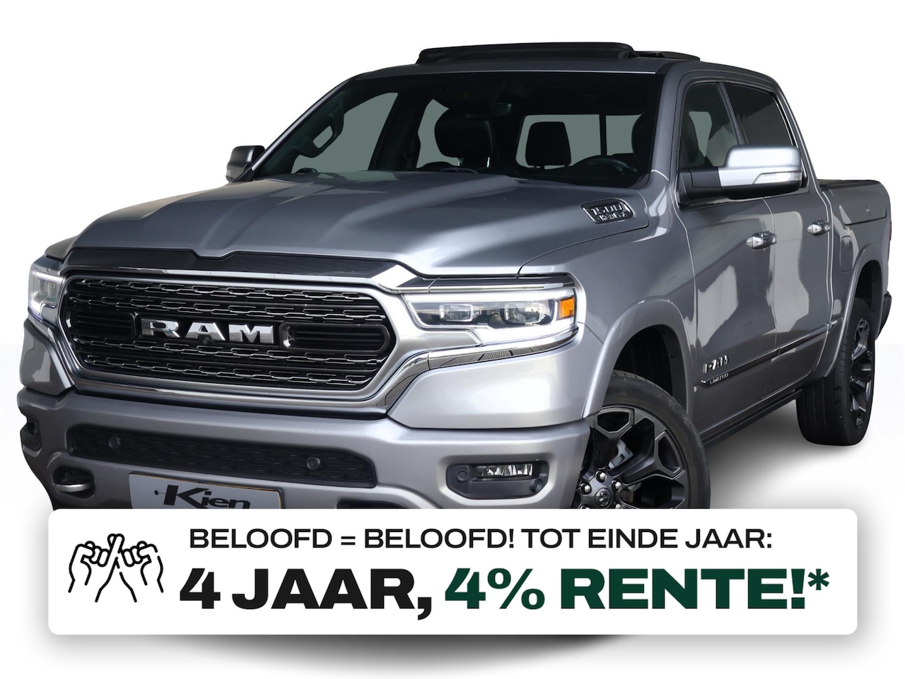 Dodge Ram 1500 - 5.7 V8 4x4 Crew Cab Limited | Luchtvering | Rambox | LPG | Groot Navi - AutoWereld.nl