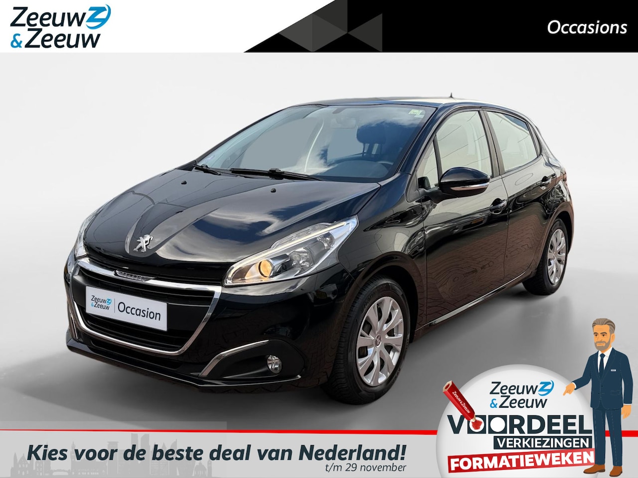 Peugeot 208 - 1.2 PureTech Blue Lion | Parkeersensoren | Navigatie | Bluetooth | Trekhaak | Cruise Contr - AutoWereld.nl