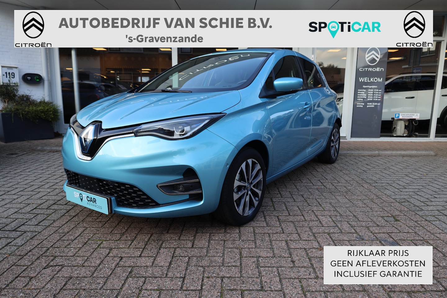 Renault Zoe - R135 Intens Business 52 kWh Park sensoren V+A | Accu eigendom ! - AutoWereld.nl