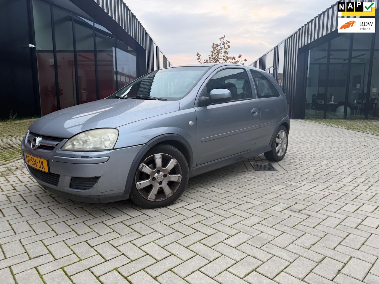 Opel Corsa - 1.2-16V Silverline Airco Elek pakket NL Auto NAP - AutoWereld.nl