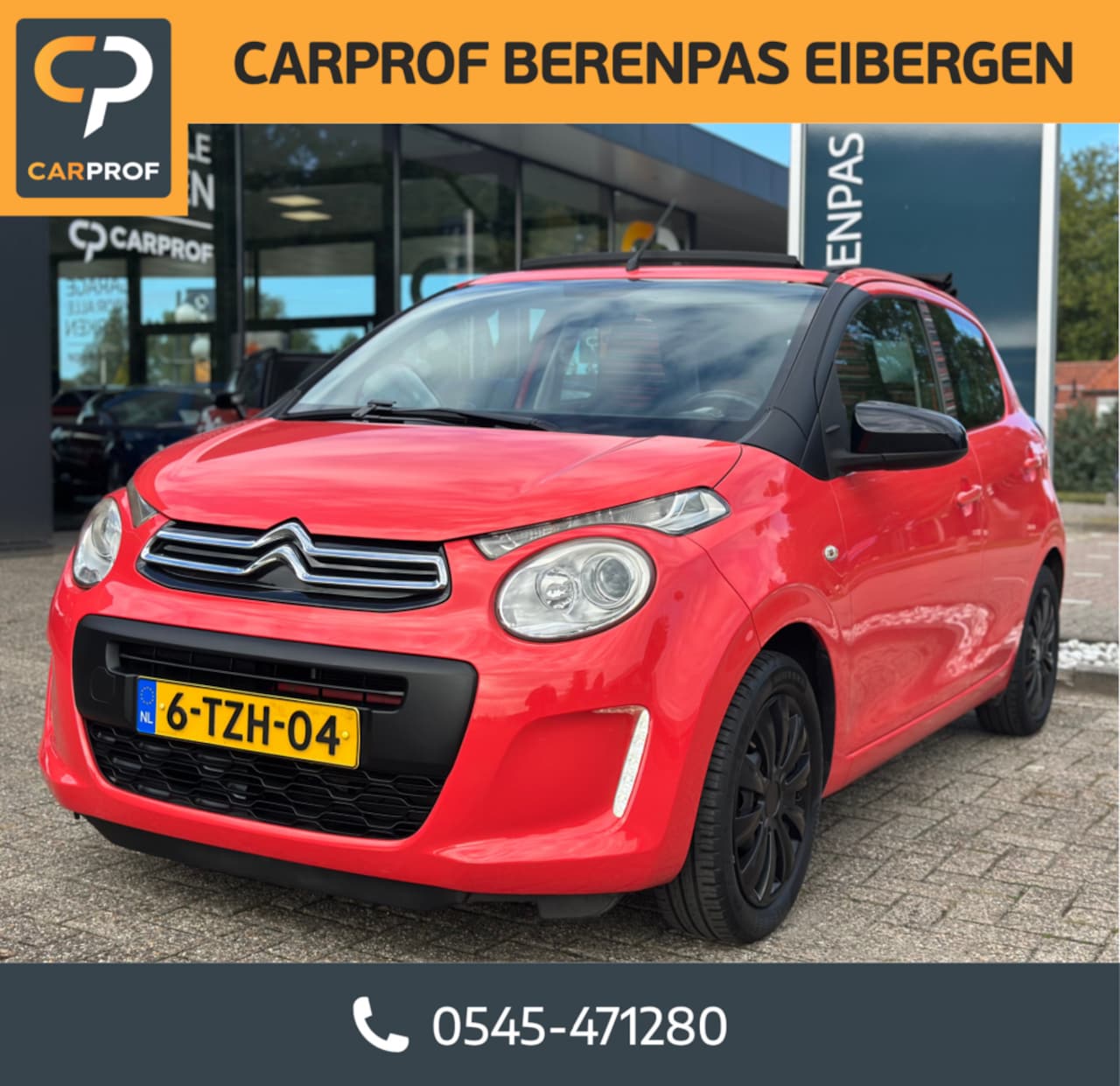 Citroën C1 - 1.0 E-VTI AirScape Feel Perfect onderhouden '' Cabrio - Airco - Elek ramen '' - AutoWereld.nl