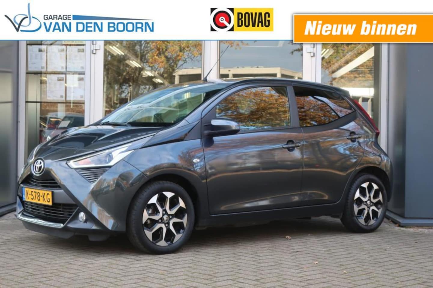 Toyota Aygo - 1.0 VVT-i x-joy 1.0 VVT-I X-JOY, Clima, DAB Radio, Apple Carplay/ Android Auto, etc. - AutoWereld.nl