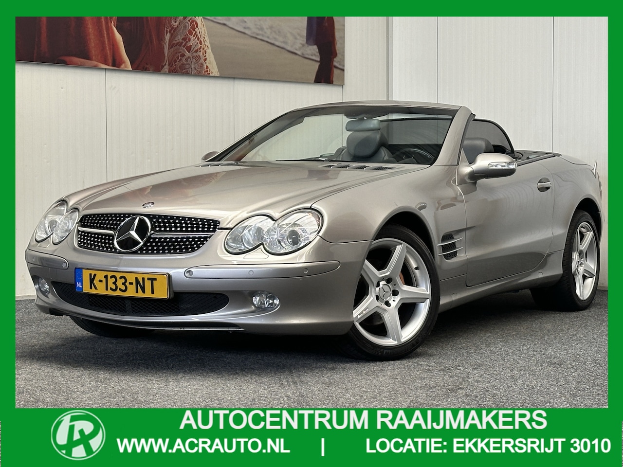 Mercedes-Benz SL-klasse Cabrio - 350 YOUNGTIMER ! LEDER STOELVERWARMING CRUISE CONTROL CLIMATE CONTROL BLUETOOTH TELEFOON E - AutoWereld.nl
