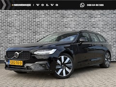 Volvo V90 - T6 Plug-in Hybrid AWD Ultra Dark | Panoramadak | Trekhaak | 360 graden camera | Adaptive c