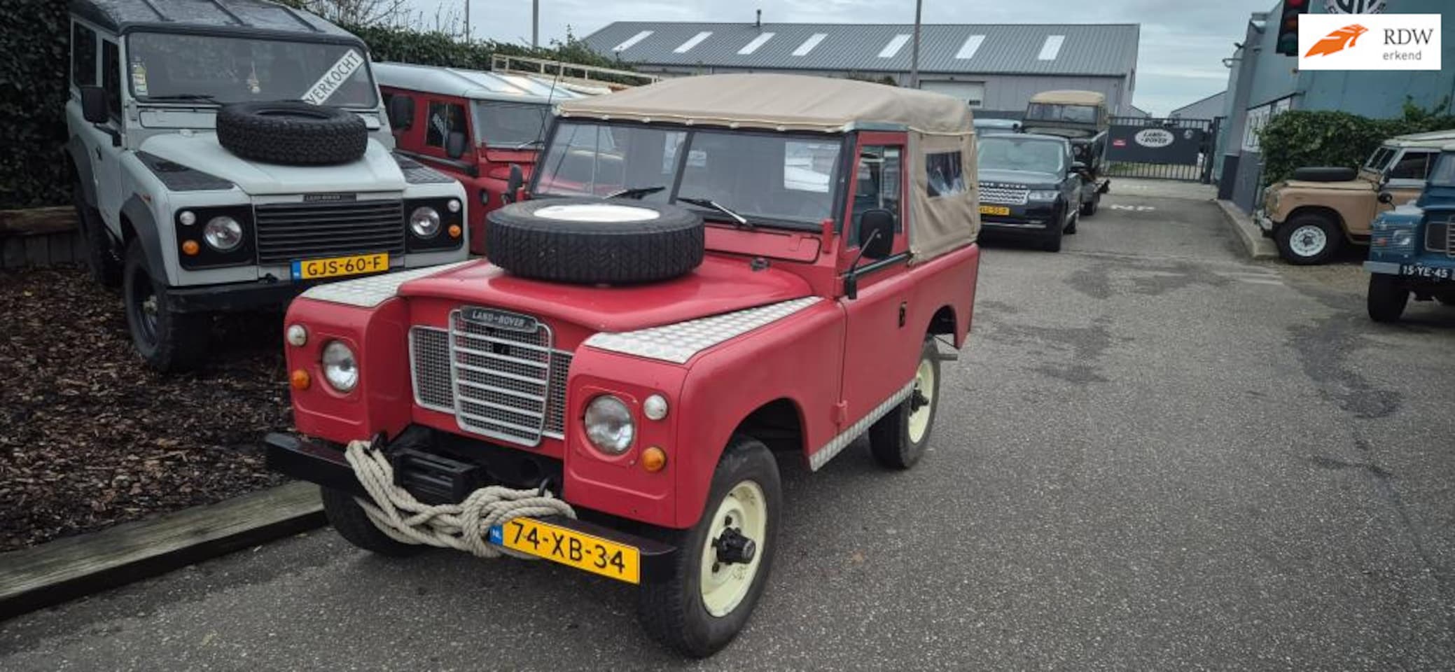 Land Rover 88 - Series III origineel NL geleverd. - AutoWereld.nl