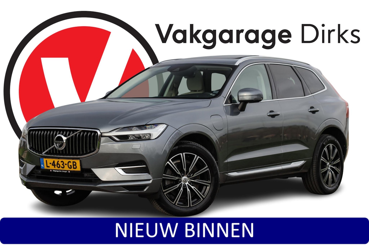 Volvo XC60 - 2.0 T8 Twin Engine AWD Inscription ✅ Pano ✅ ACC ✅ 360CAM - AutoWereld.nl
