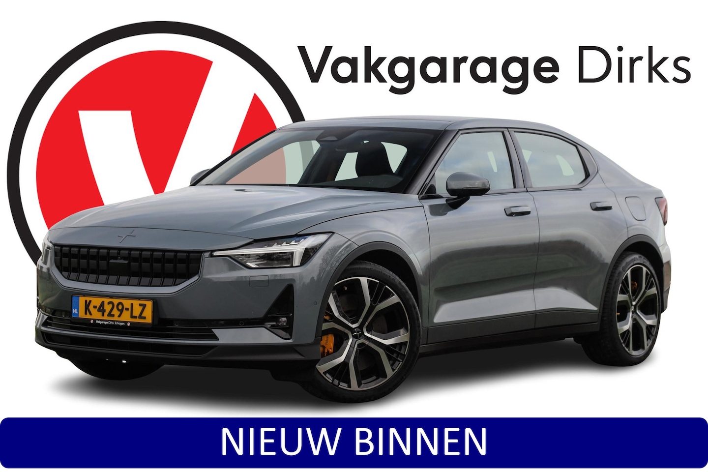 Polestar 2 - Long Range Dual Motor 408 PK Performance 78kWh ✅ SOH 94% ✅ Pano ✅ 360CAM - AutoWereld.nl
