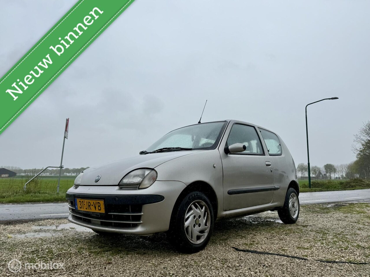 Fiat Seicento - 1.1 SX 1.1 SX, BJ 2002, Zuinig, APK Nov 2026, NAP - AutoWereld.nl