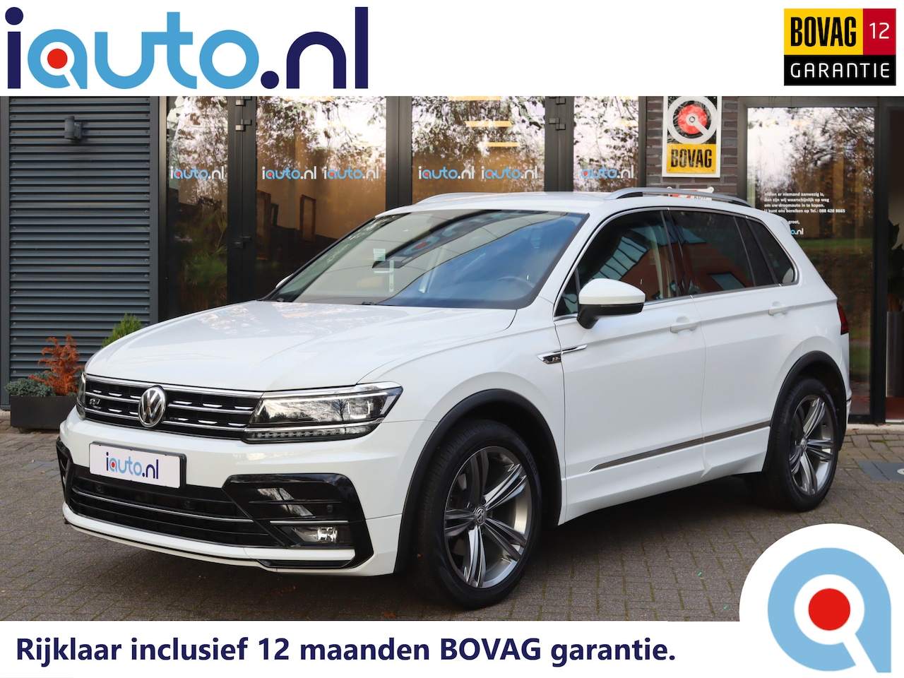 Volkswagen Tiguan - 1.4 TSI ACT 150pk DSG R-Line LED Plus/Virtual Cockpit/Navi/Keyless/Elek. klep/19"/Trekhaak - AutoWereld.nl