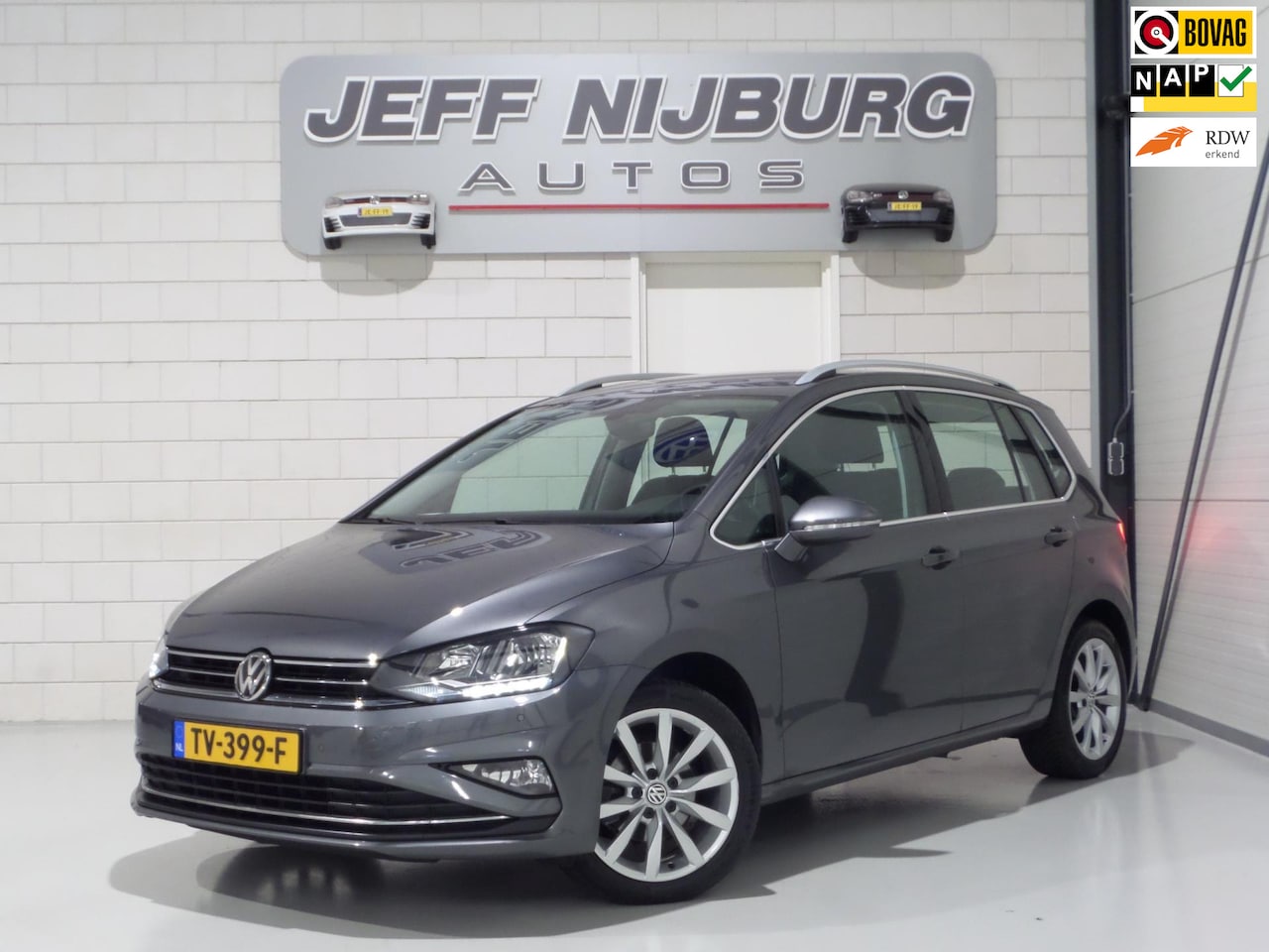 Volkswagen Golf Sportsvan - 1.0 TSI DSG Highline "Origineel NL!" 1e eigenaar! Automaat! Apple-Carplay Camera Stoelverw - AutoWereld.nl