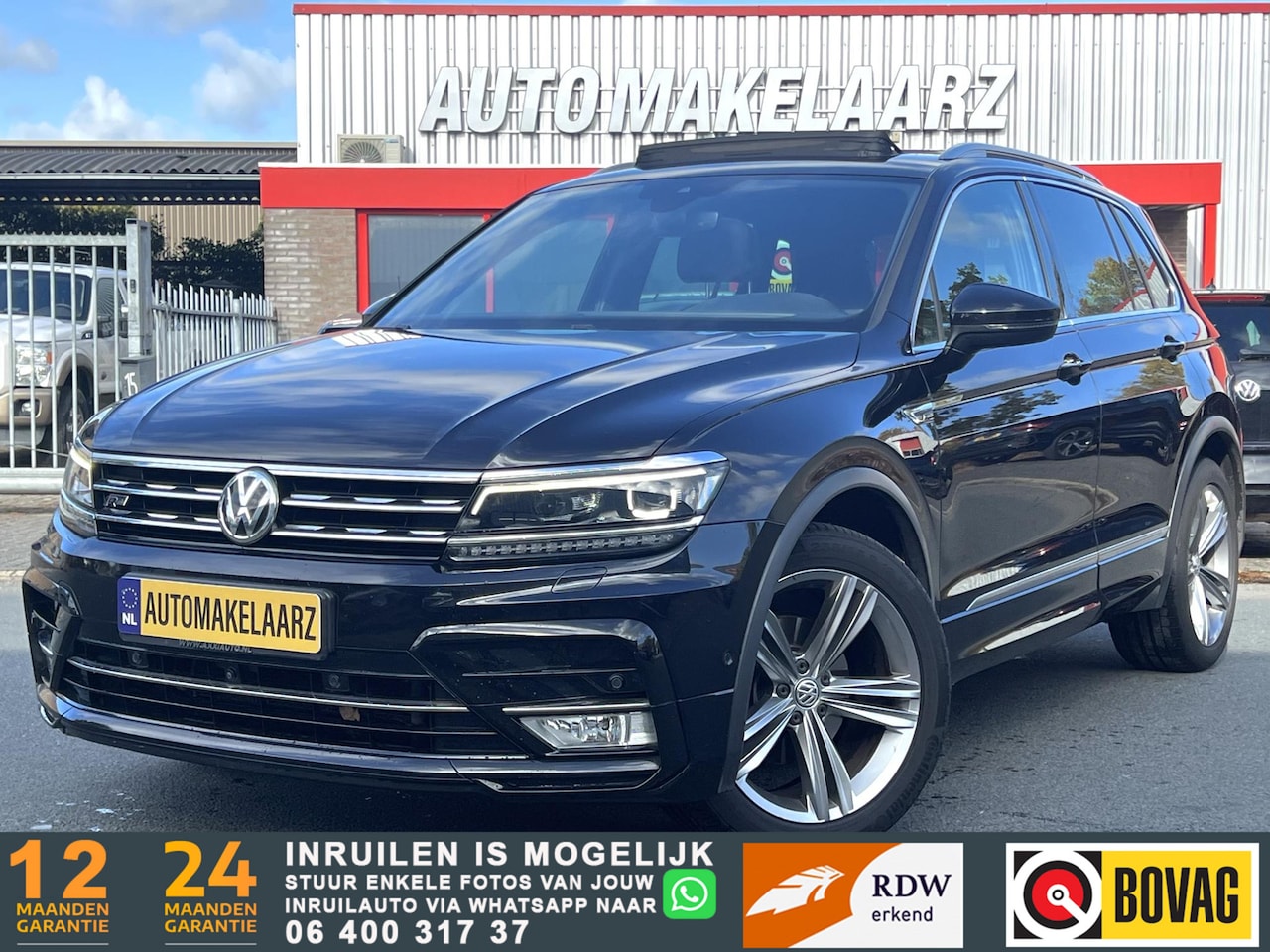 Volkswagen Tiguan - 1.4 TSI ACT 3x R-LINE PANO TREKHAAK - AutoWereld.nl