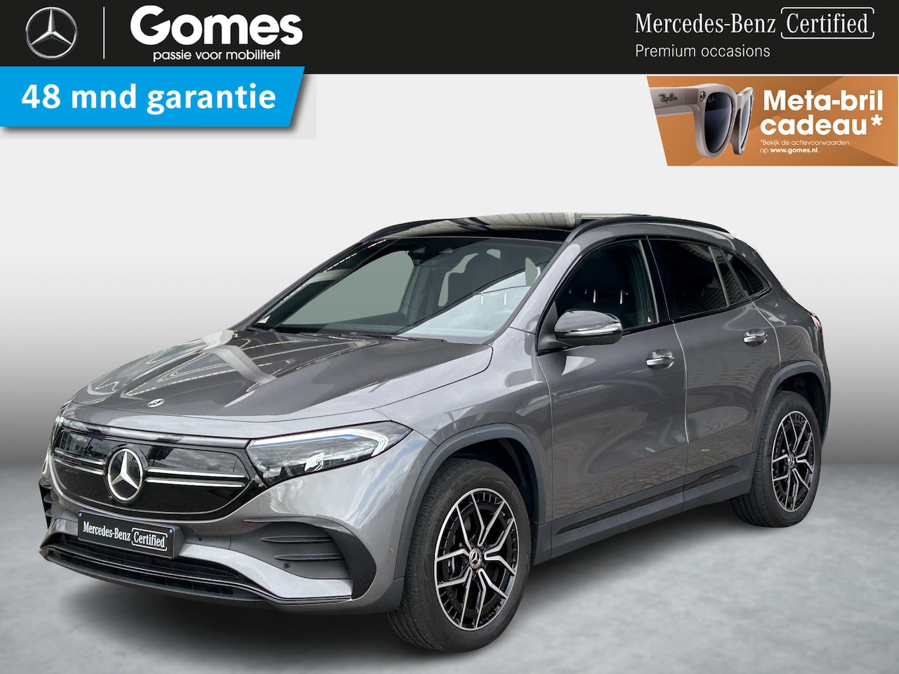 Mercedes-Benz EQA - 250 AMG Line | Panoramadak - AutoWereld.nl