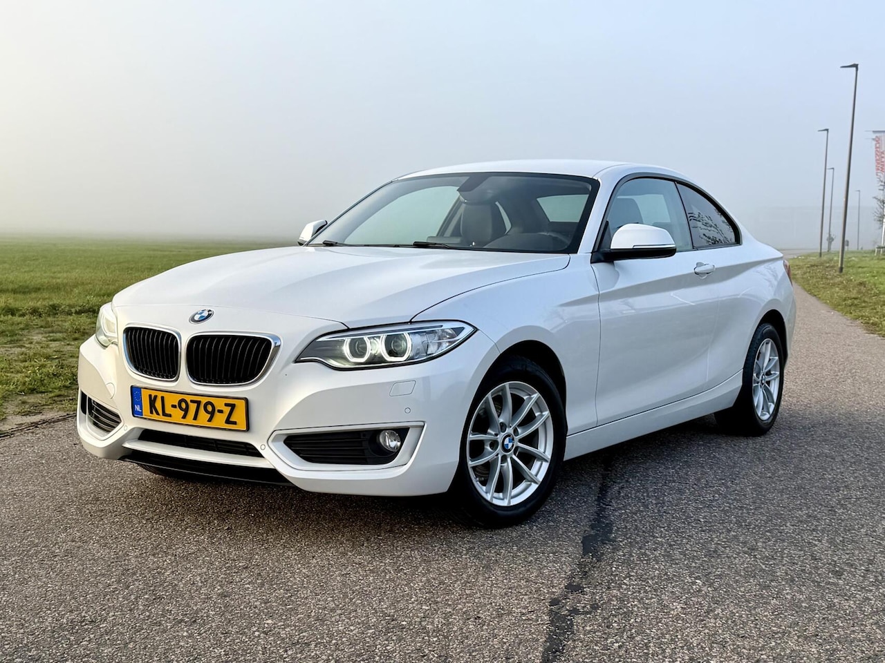 BMW 2-serie Coupé - 218i Essential | Navi | Leer | Navi - AutoWereld.nl
