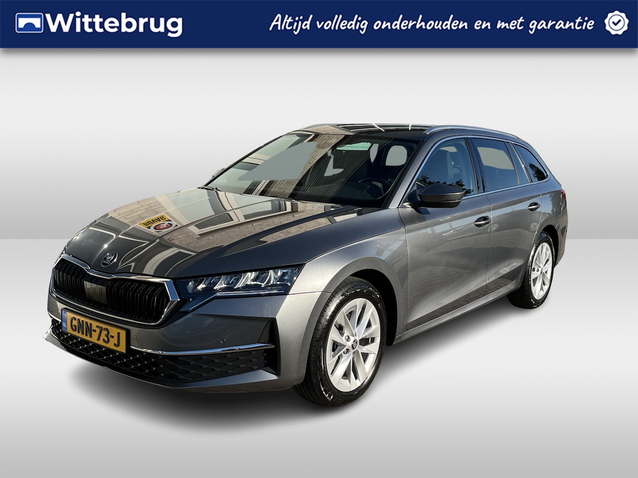 Skoda Octavia Combi - 1.5 TSI MHEV Business Edition / AUTOMAAT / GARANTIE TM 10-2028/ TREKHAAK / PARKEERSENS. V+ - AutoWereld.nl