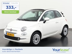 Fiat 500 C - 1.0 Hybrid Dolcevita | All-in 333, - Private Lease | Direct uit voorraad