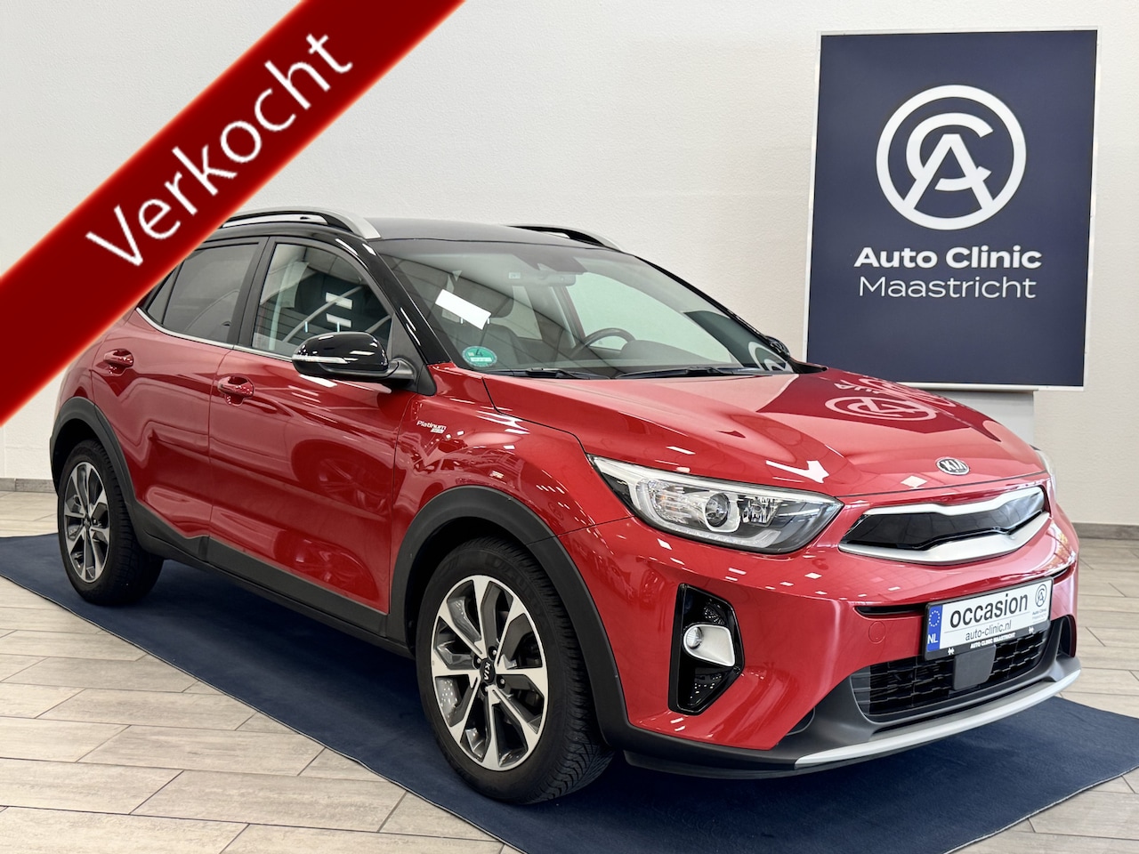 Kia Stonic - 1.0 T-GDi AUTOMAAT PLATINUM-EDITION | LEER | NAVI | DEALER O.H. | - AutoWereld.nl