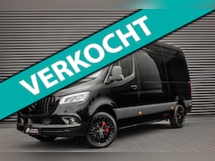 Mercedes-Benz Sprinter - 319CDI L2H2 RWD 190PK FULL BLACK JB- EDITION / 3500KG / NEW / DIRECT RIJDEN / NAVIGATIE /