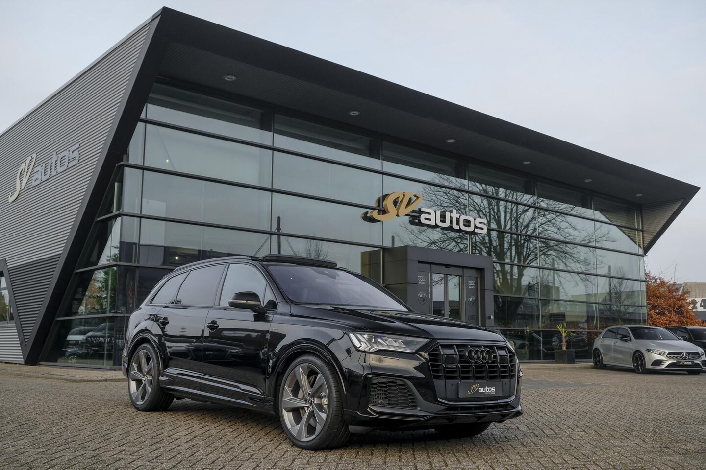 Audi Q7 - 55 TFSIe 380pk Quattro Panoramadak Luchtvering RS-Leder ACC BlackOptic VirtualCockpit Navi - AutoWereld.nl
