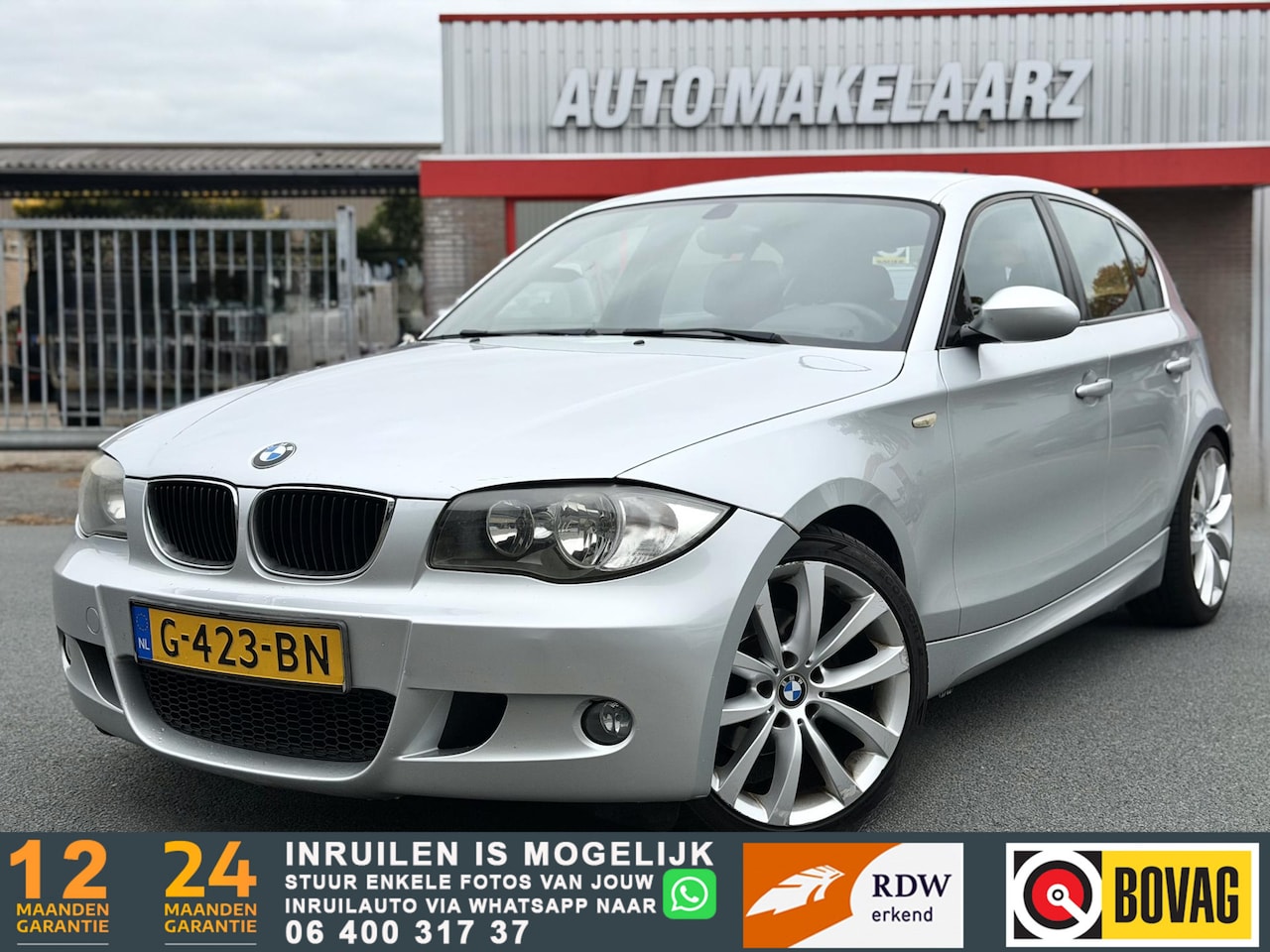 BMW 1-serie - 118i M SPORT START/STOP AIRCO STOELVERWARMING - AutoWereld.nl