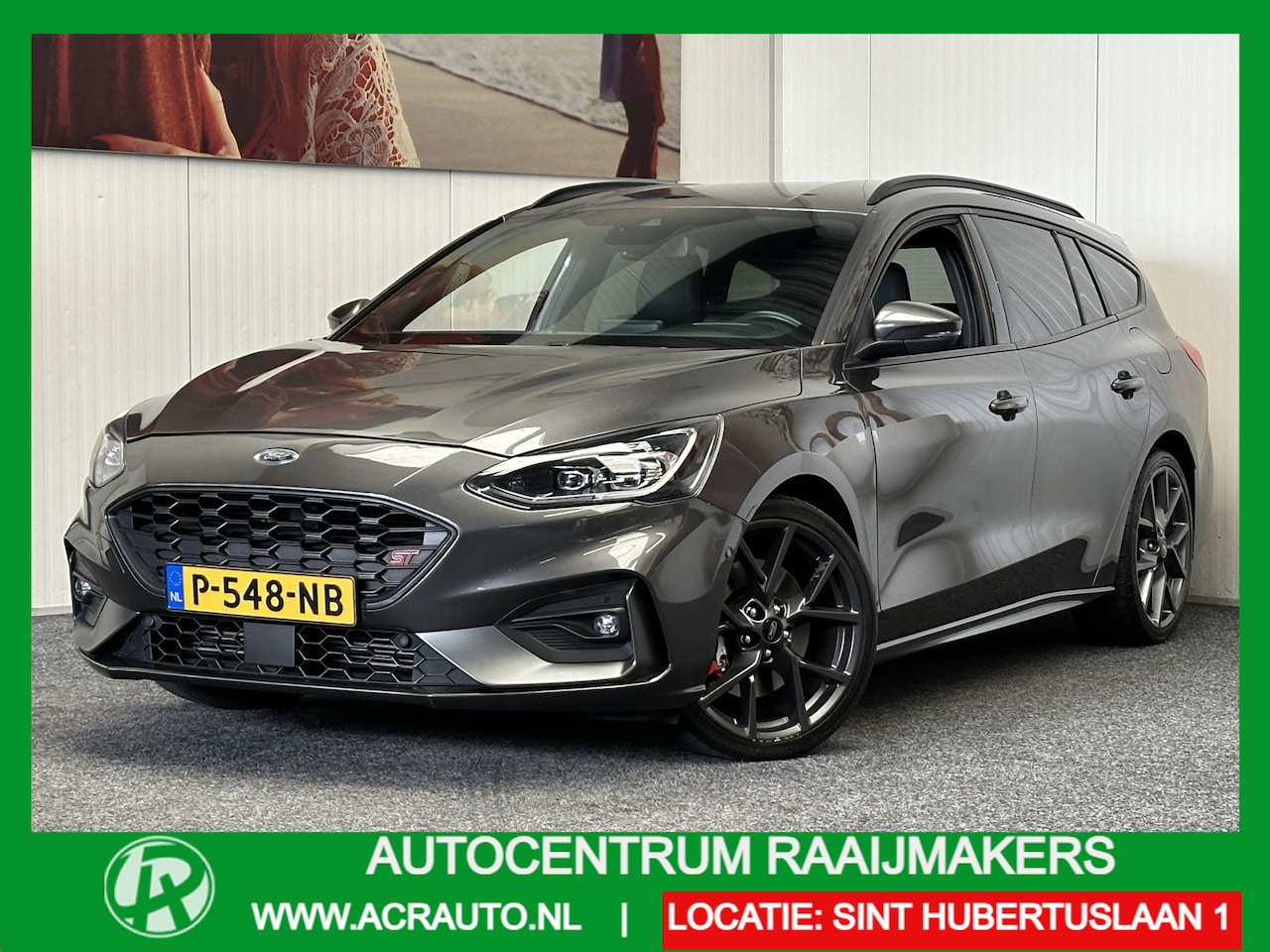Ford Focus Wagon - 2.3 ECOBOOST ST-3 TREKHAAK NAVIGATIE ADAPTIVE CRUISE CONTROL APPLE CARPLAY/ANDROID KEYLESS - AutoWereld.nl