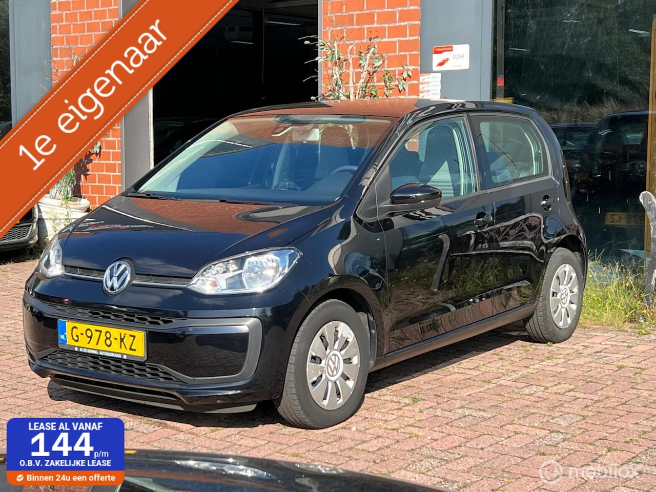 Volkswagen Up! - 1.0 BMT move up! Airco | Bluetooth | NAP | led Verlichting - AutoWereld.nl