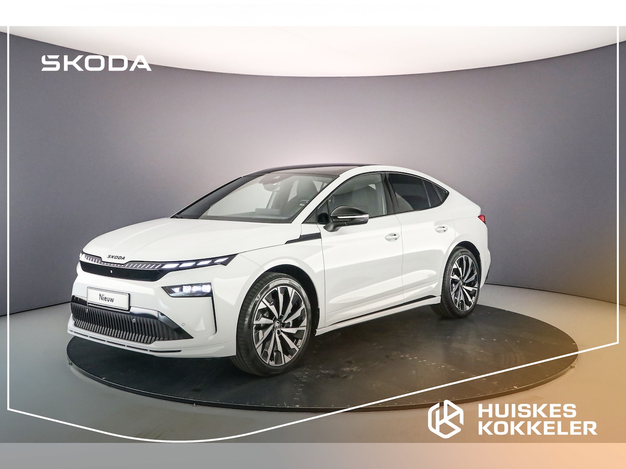 Skoda Enyaq Coupé iV - Elektromotor 82 kWh 286pk Sportline - AutoWereld.nl