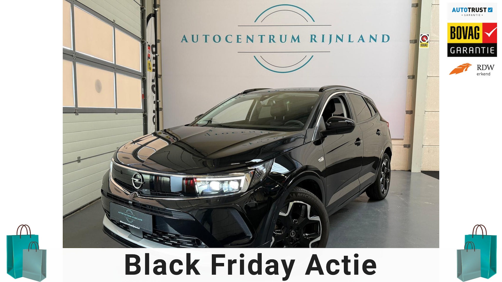 Opel Grandland - 1.2 Turbo Ultimate 1 JAAR BOVAG GARANTIE - AutoWereld.nl