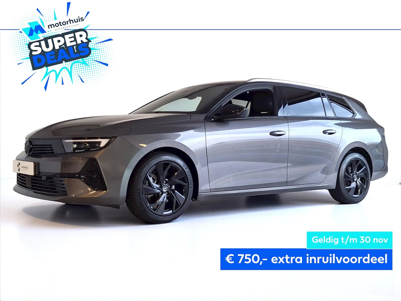 Opel Astra Sports Tourer - 1.2 Turbo 130pk Start/Stop Elegance AUTOMAAT NAVI CAMERA LED WINTERPACK - AutoWereld.nl