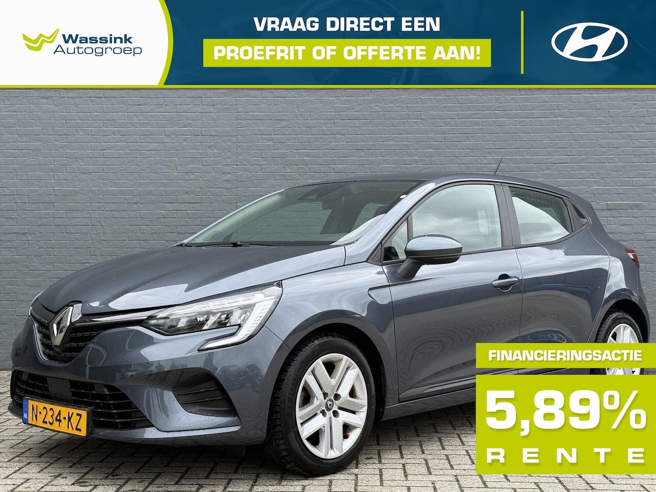 Renault Clio - 1.0 TCe 90pk GPF Zen | Cruise Control | Apple Carplay & Android Auto | DAB+ Radio - AutoWereld.nl