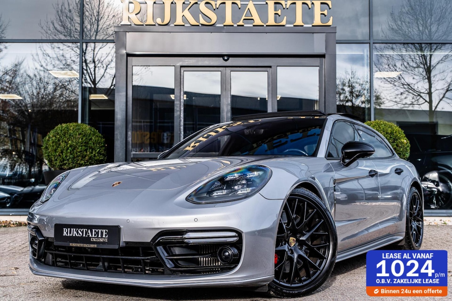 Porsche Panamera Sport Turismo - 2.9 4 E-Hybrid|CHRONO|PANO|19 - AutoWereld.nl