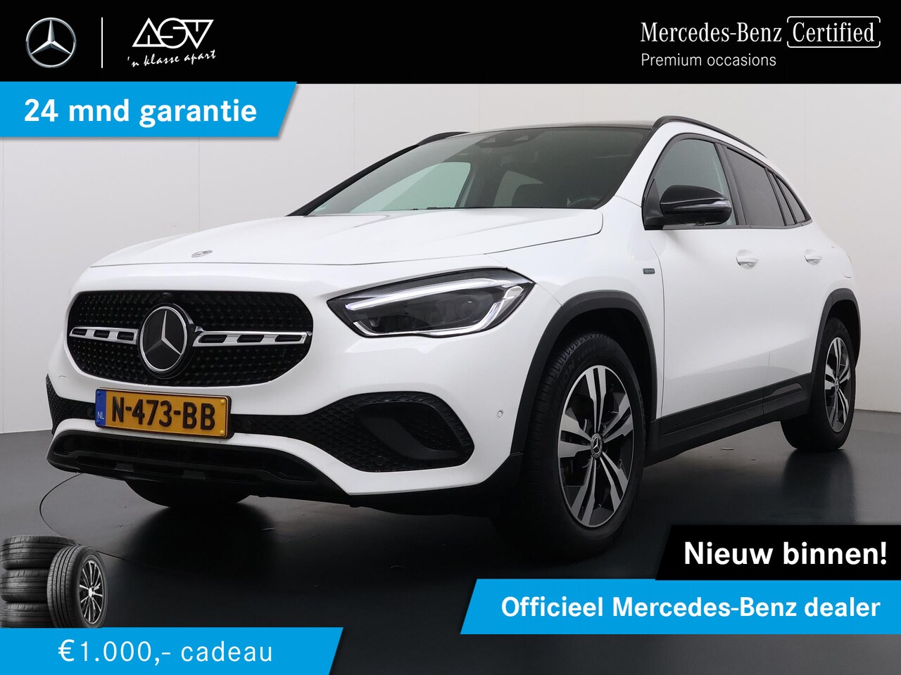 Mercedes-Benz GLA-Klasse - 250 e Luxury Line | Panorama - Schuifdak | Distronic Cruise Control | Trekhaak | 360° Came - AutoWereld.nl