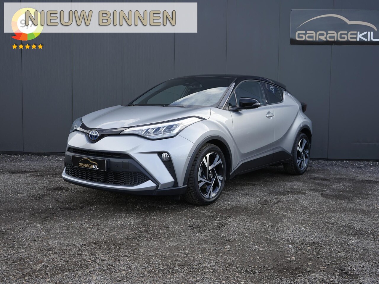 Toyota C-HR - 1.8 Hybrid Team D Dealer onderh. / Keyless / Carplay / Two Tone / Camera / Stoel + Stuur v - AutoWereld.nl