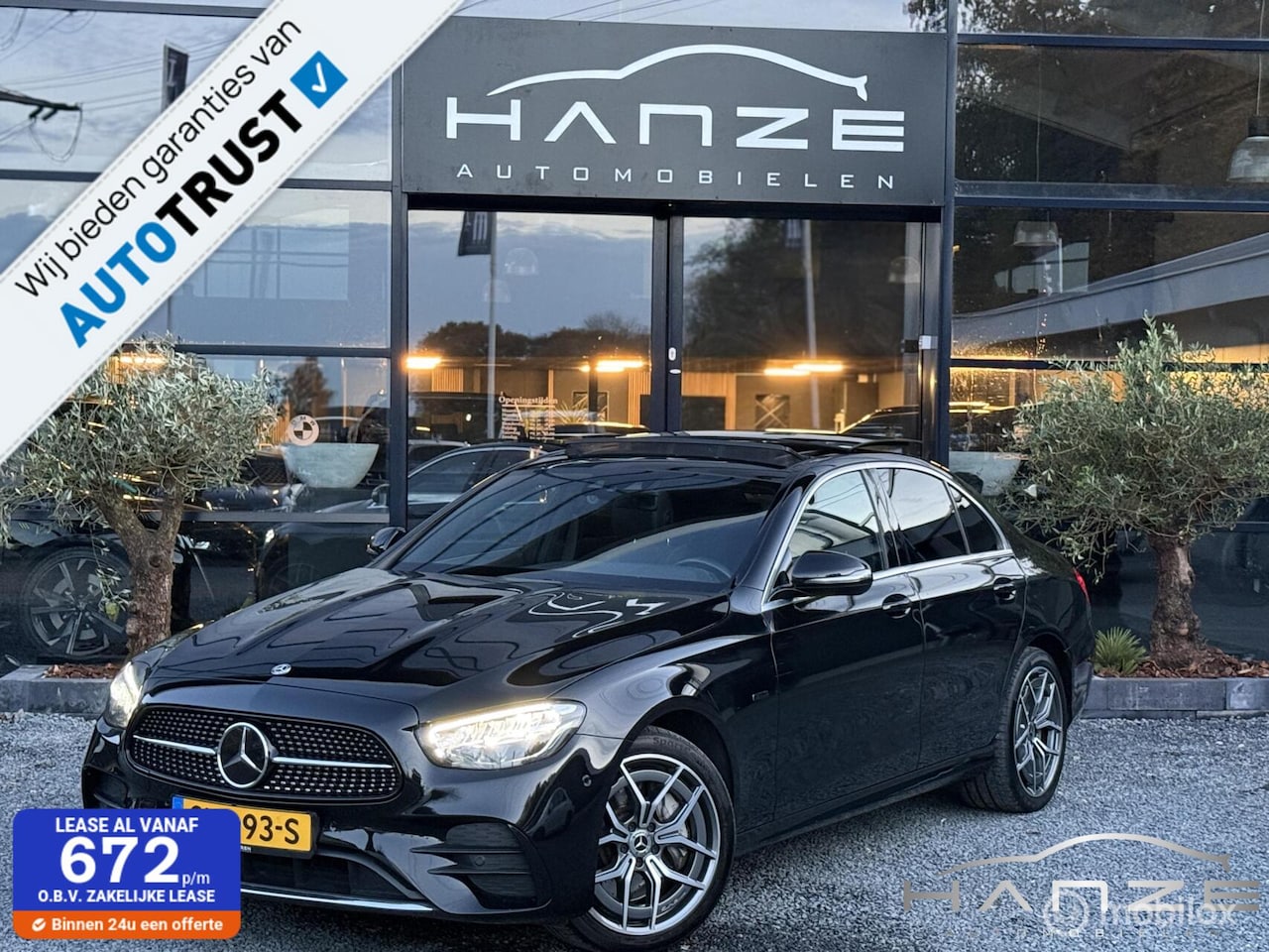 Mercedes-Benz E-klasse - E300e Business Solution 2× AMG Pano - AutoWereld.nl