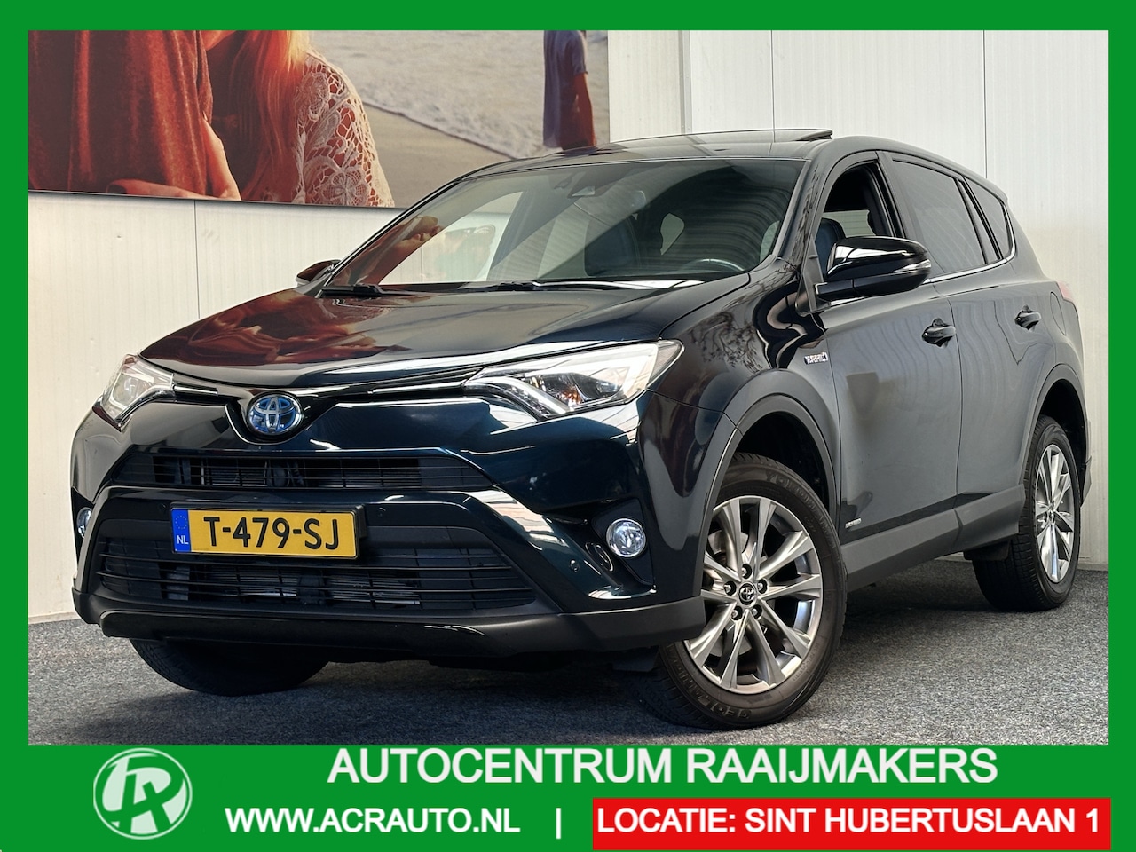 Toyota RAV4 - 2.5 HYBRID DYNAMIC EDITION NAVIGATIE CRUISE CONTROL CLIMATE CONTROL RIJSTROOKSENSOREN KEYL - AutoWereld.nl