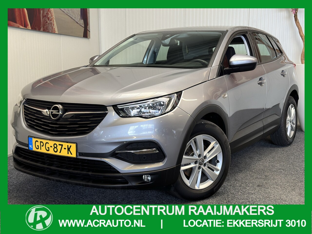 Opel Grandland X - 1.2 TURBO EDITION NAVIGATIE CRUISE CONTROL APPLE CARPLAY/ANDROID RIJSTROOKSENSOREN ACHTERU - AutoWereld.nl