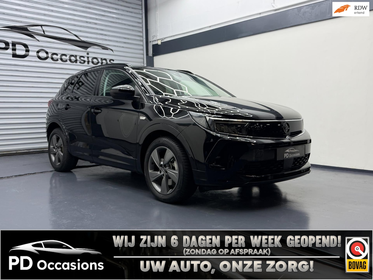 Opel Grandland - 1.6 Turbo Plug-In Hybrid Ultimate 225PK - (360) Camera - Winter pack - Navi - Keyless - AutoWereld.nl