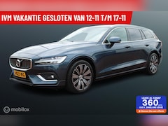 Volvo V60 - 2.0 B4 Inscription 200 pk, Leer, Memory, stoel + stuur verwarming, Adaptief Cruis, Camera,