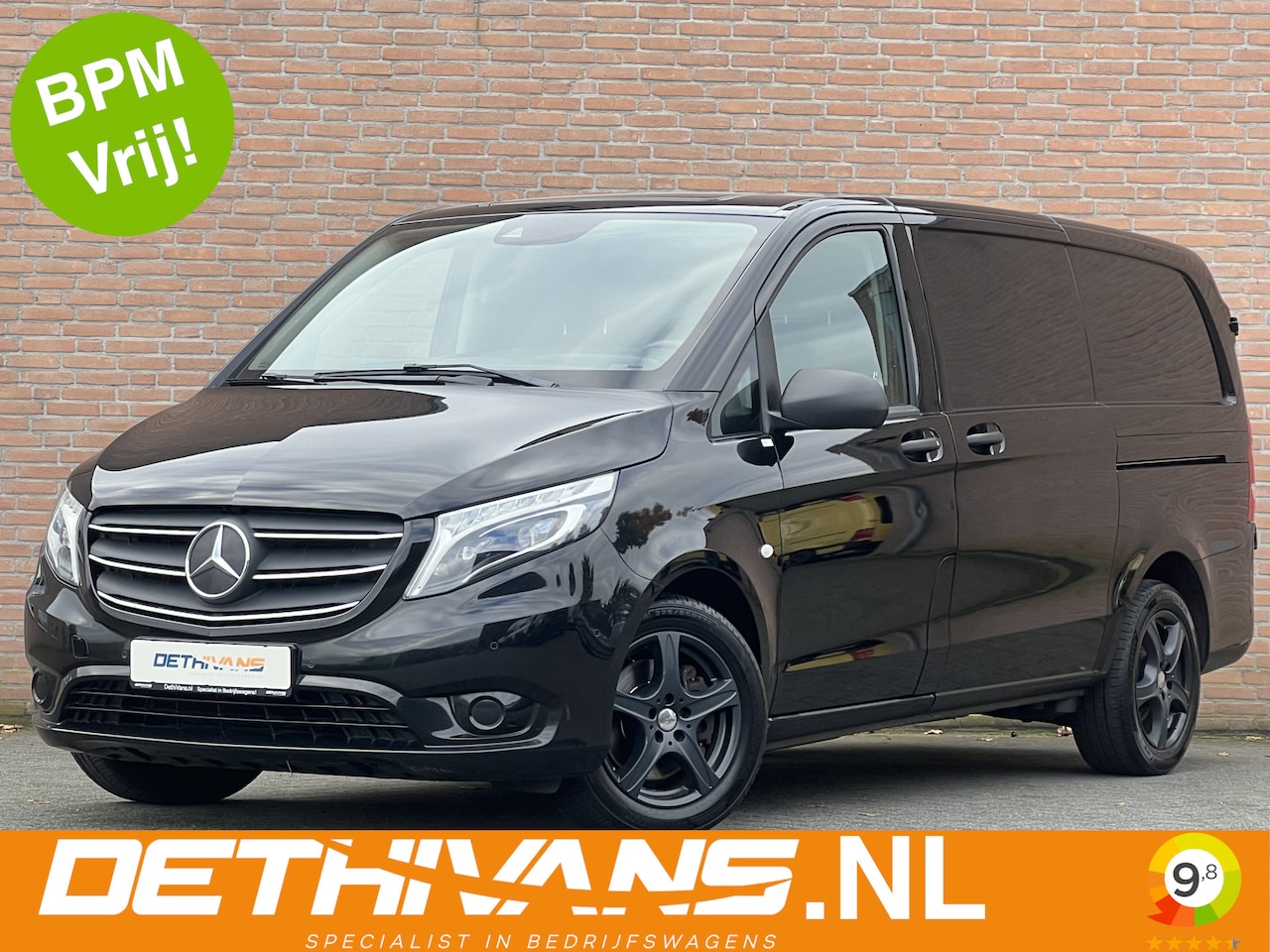 Mercedes-Benz Vito - 119CDI 190PK Lang / 9G-Tronic / 2500KG Trekhaak / 2x Schuifdeur - AutoWereld.nl