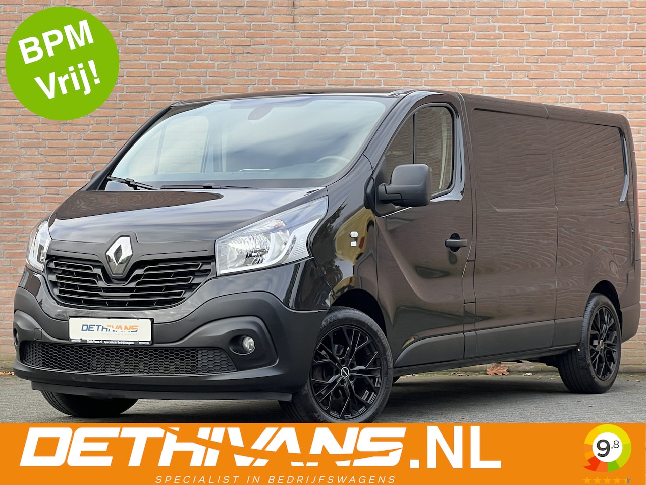 Renault Trafic - 1.6dCi 126PK Lang Black Edition / Camera / Cruisecontrol / Euro6 - AutoWereld.nl