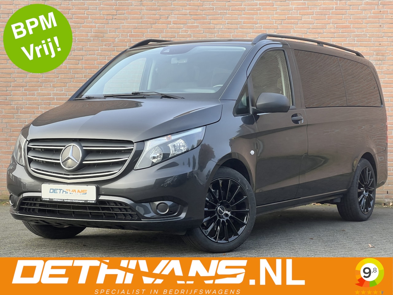 Mercedes-Benz Vito - 119CDI 190PK Dubbelcabine lang / Carplay / Distronic - AutoWereld.nl