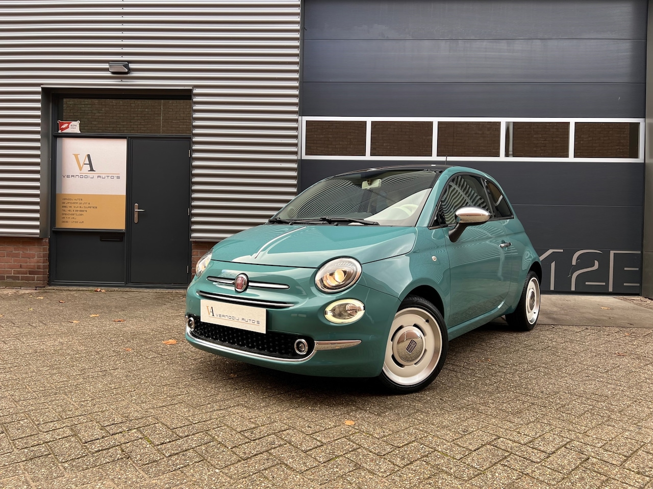 Fiat 500 - 1.2 Anniversario Uniek Rijklaar Nieuwe APK Carplay - AutoWereld.nl