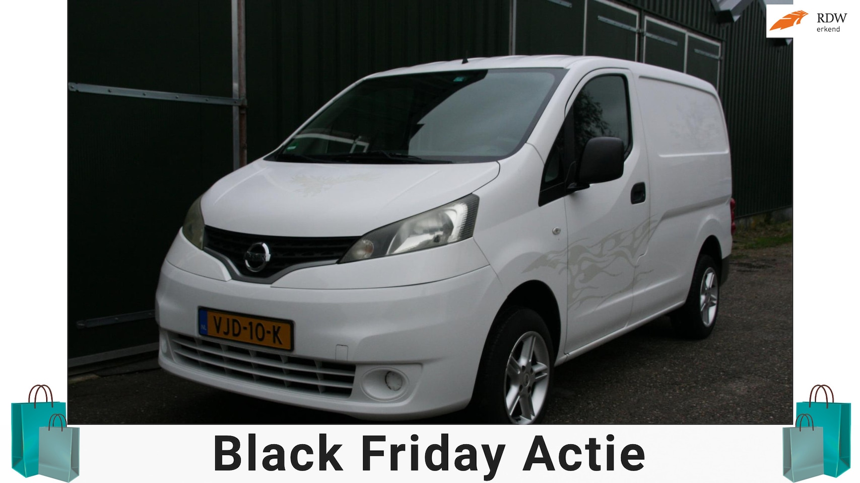 Nissan NV200 - 1.6 Acenta 1.6 Acenta, STUURBEKR, ELEC RAMEN, TREKHAAK, APK 2026 - AutoWereld.nl