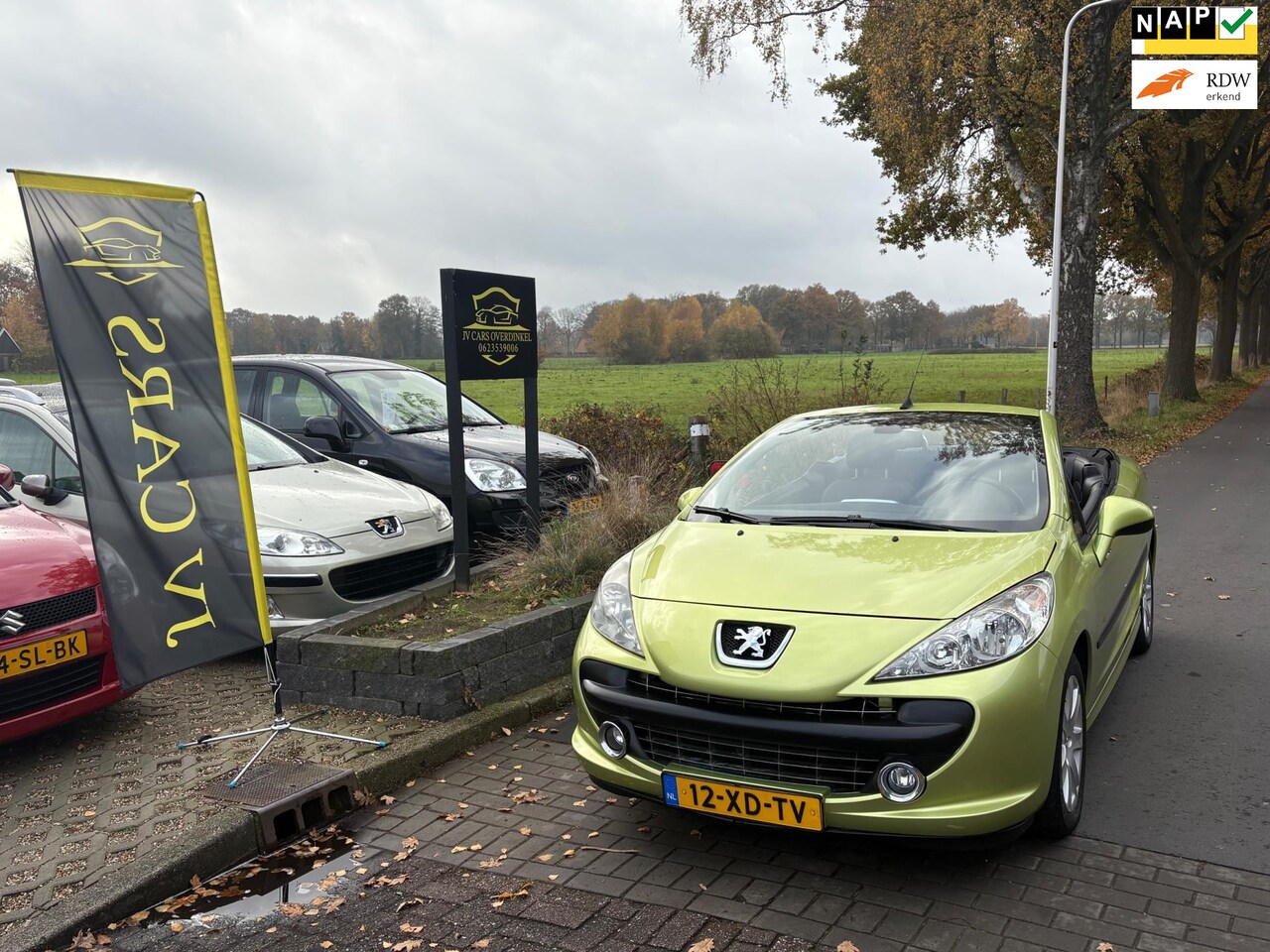 Peugeot 207 CC - 1.6 VTi Première AIRCO,ELEKT PAKKET,CENTRALE DEURVERGRENDELING,SPORTVELGEN,ENZO..MET APK - AutoWereld.nl