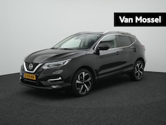 Nissan Qashqai - 1.3 DIG-T Tekna + AUTOMAAT | NAPPA LEDER | PANORAMDAK | ELEKTRISCHE STOEL | NAVIGATIE | CA