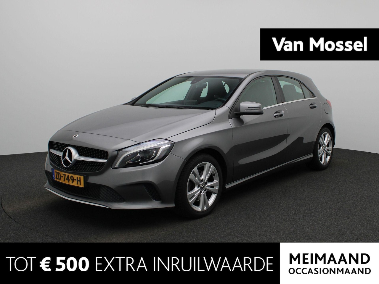 Mercedes-Benz A-klasse - 180 Business Solution AMG AUTOMAAT | Achteruitrijcamera | Navigatie | Cruise Control - AutoWereld.nl
